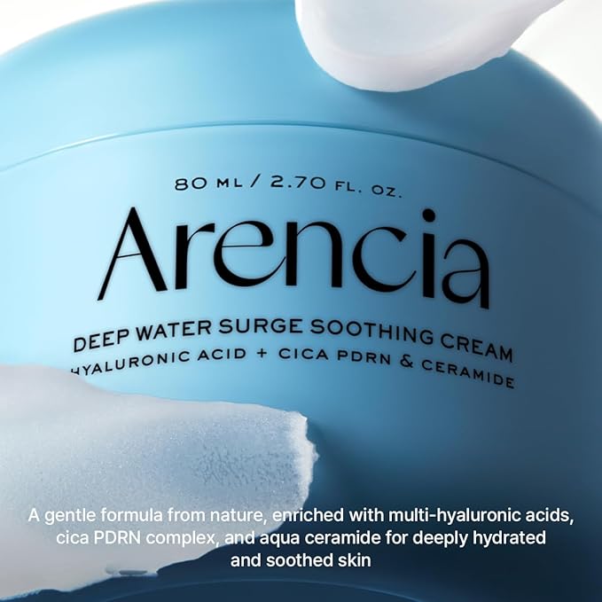 Arencia, Deep Water Surge Soothing Cream
