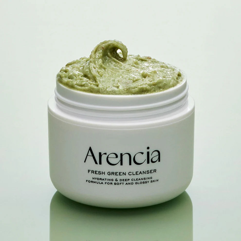 Arencia, Fresh Green Rice Mochi Cleanser
