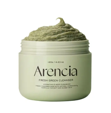 Arencia, Fresh Green Rice Mochi Cleanser