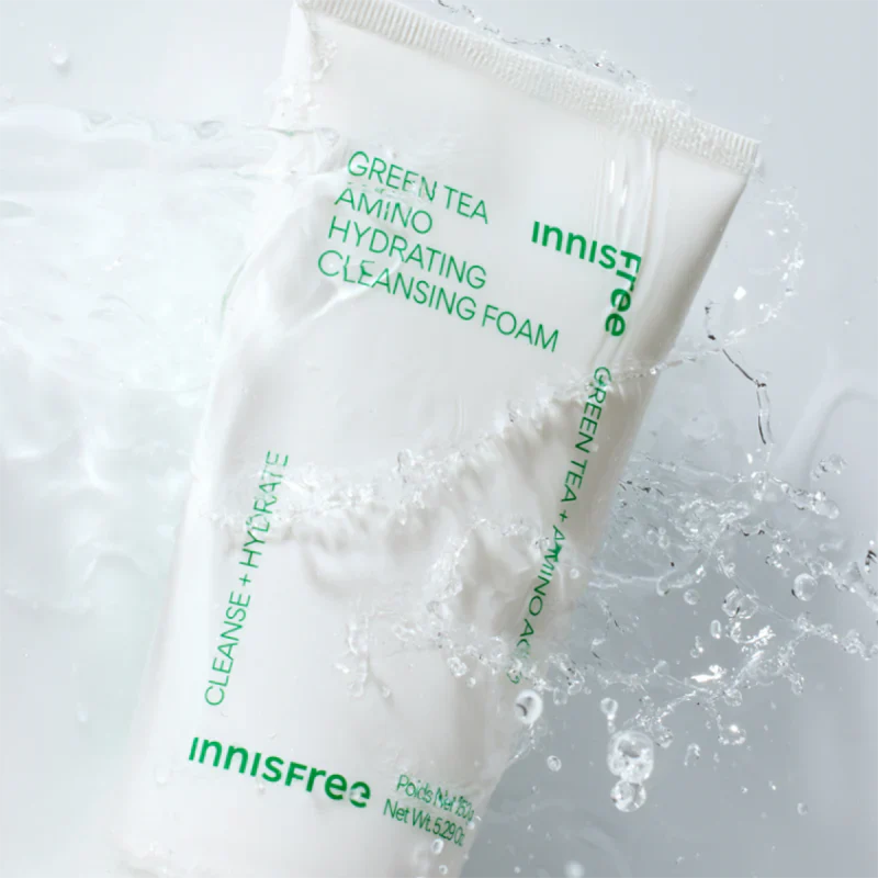 Innisfree, Green Tea Amino Hydrating Cleansing Foam